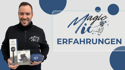 MagicMic Erfahrungen: Wie Julian Helbig mit MagicMic die Audioqualität revolutioniert - MagicMic