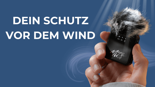 Mikrofon Windschutz: Warum er für deine Audioaufnahmen unverzichtbar ist - MagicMic