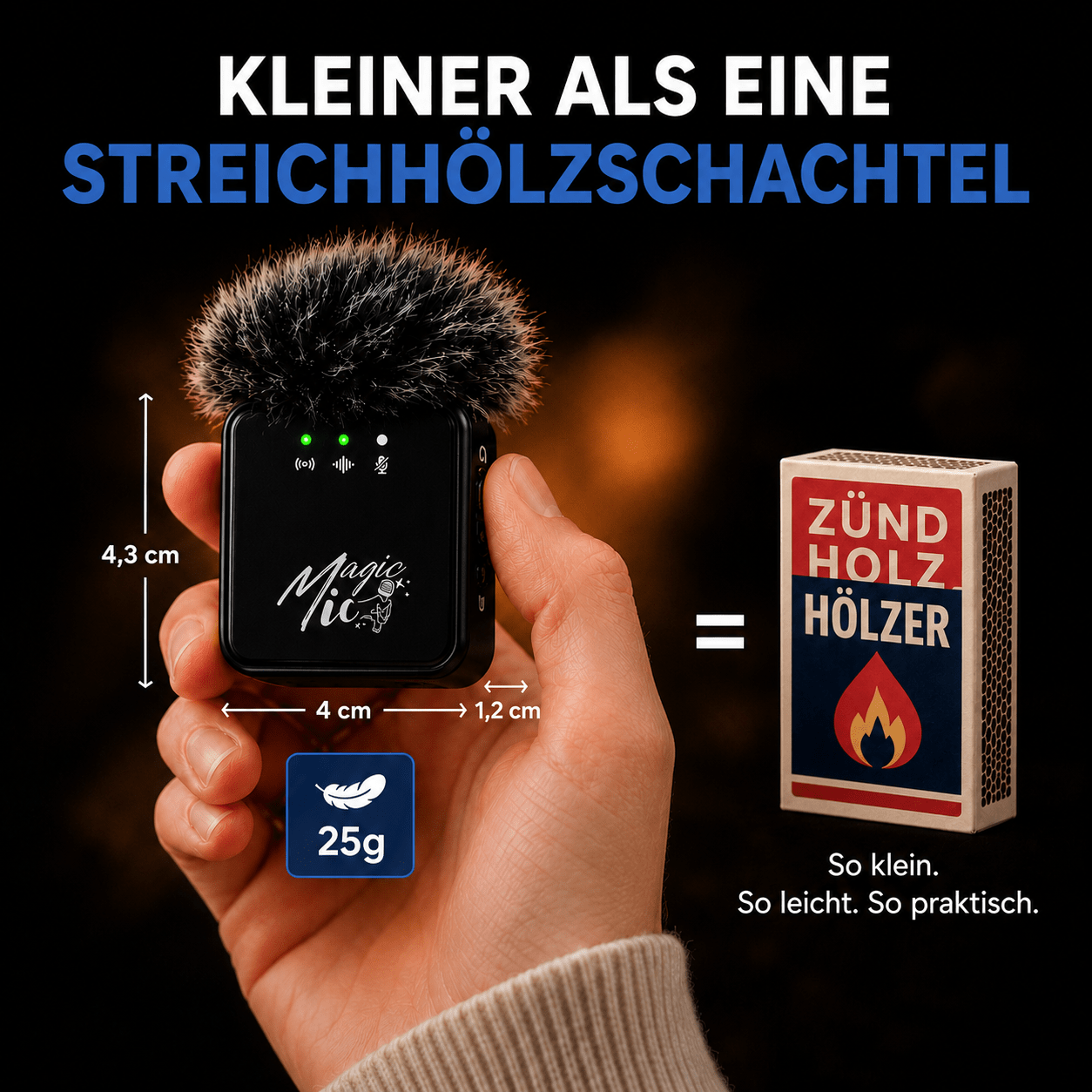 MagicMic™ 2in1 Mikrofon (3rd Generation) - MagicMic