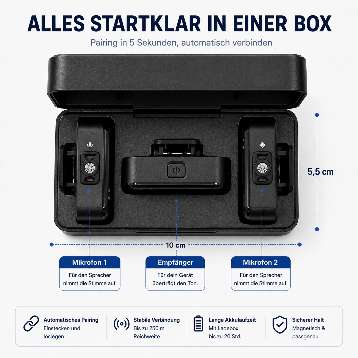 MagicMic™ 2in1 Mikrofon (3rd Generation) - MagicMic