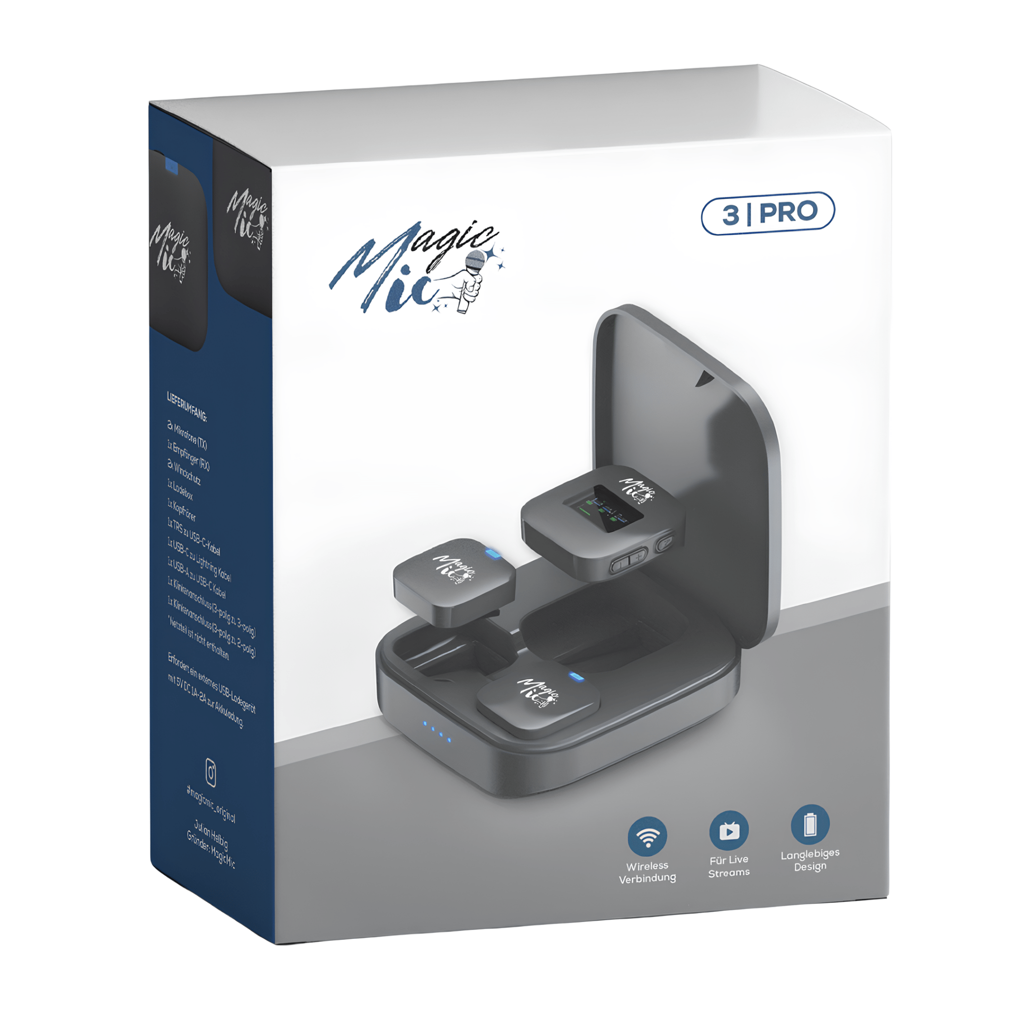 MagicMic™ Mikrofon 3 Pro - MagicMic