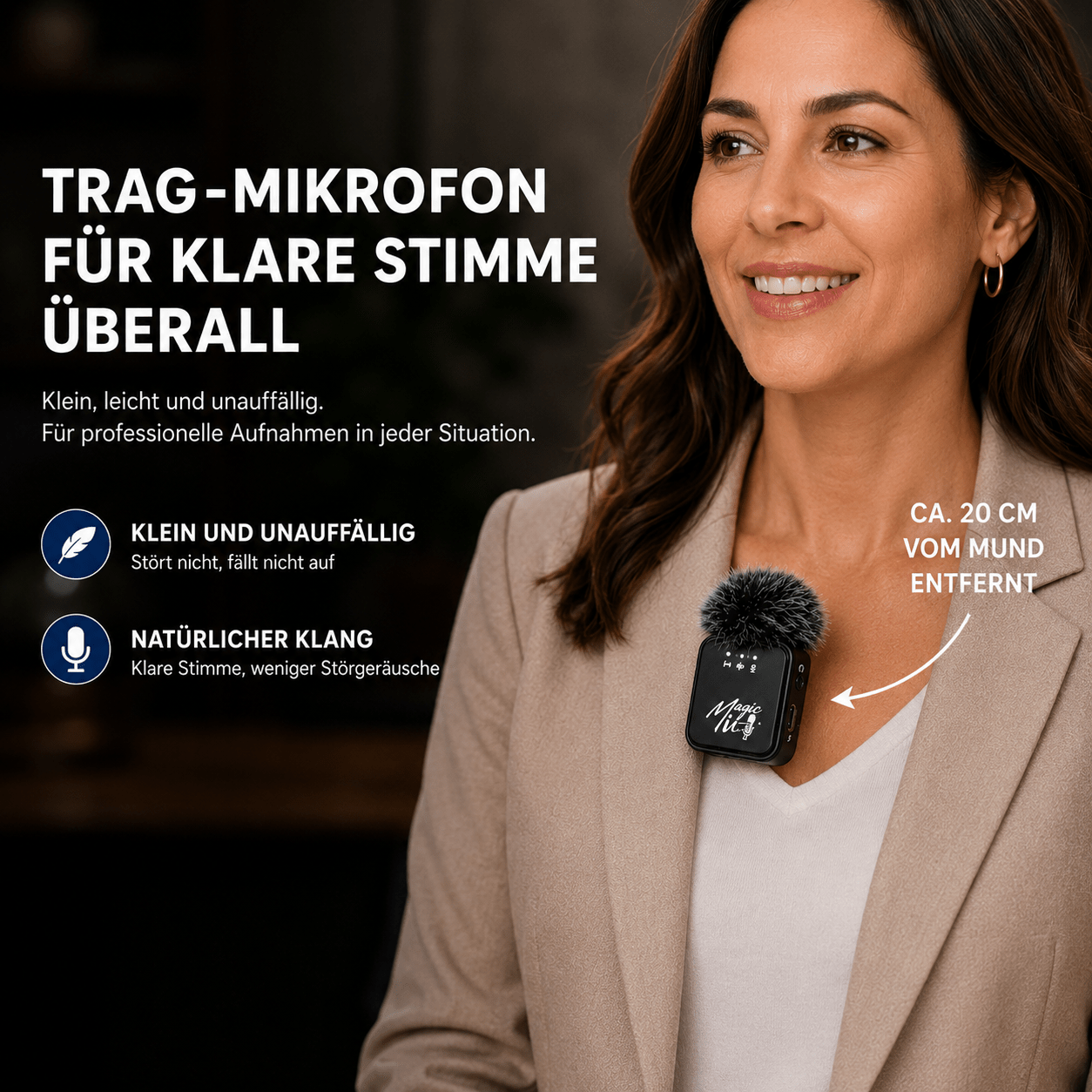 MagicMic™ 2in1 Mikrofon (3rd Generation) - MagicMic