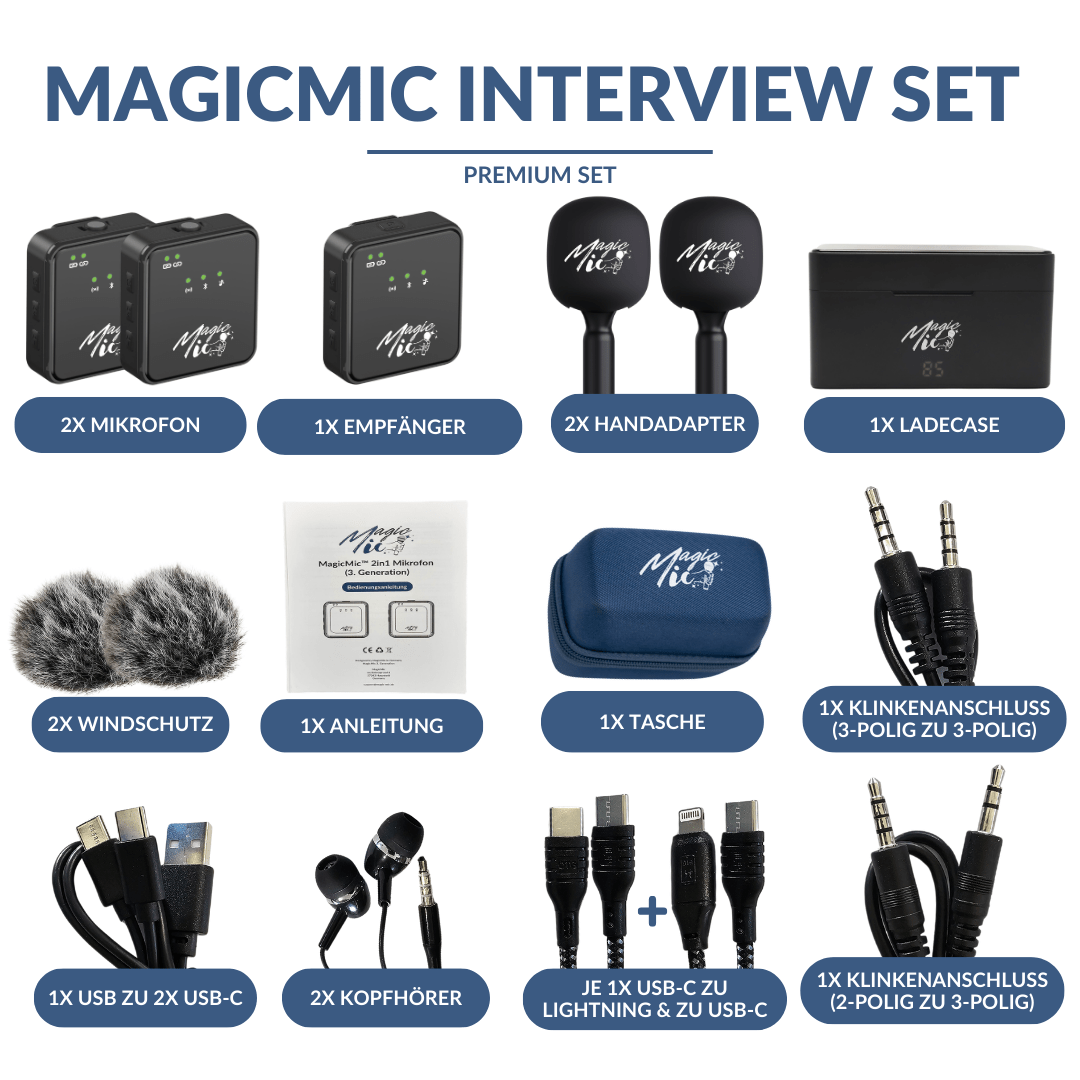 MagicMic™ Interview Set - MagicMic