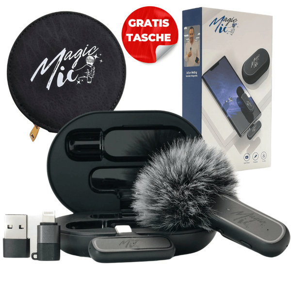 MagicMic Mikrofon 2. Generation kabellos für Einsteiger