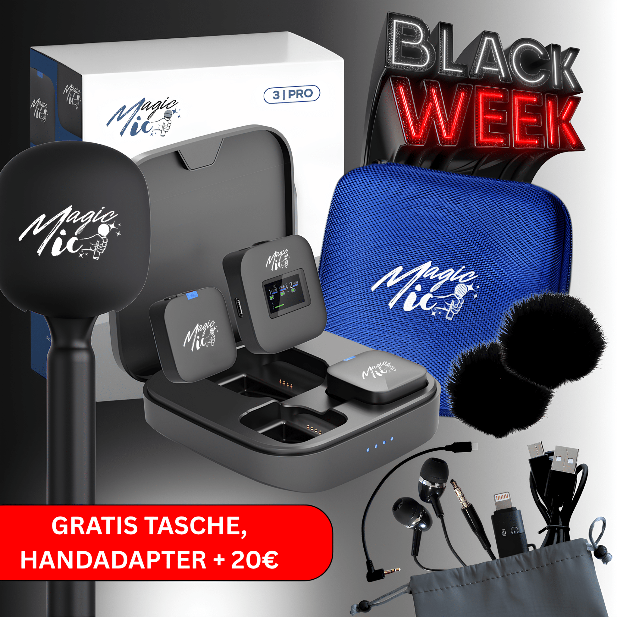 MagicMic™ Mikrofon 3 Pro - MagicMic