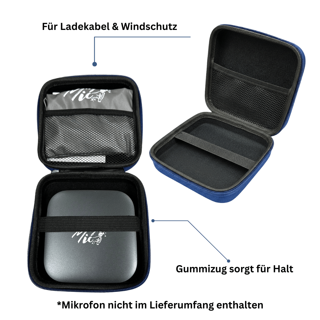 mikrofon aufbewahrung Transporttasche MagicMic 3 Pro | Premium-Aufbewahrung